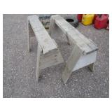 Sawhorses