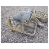 Shop Stool, Firehose, ATV Tire