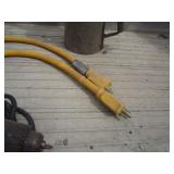 1/2" Porter Cable Electric Drill, (2) Extension Chord 3 Way Splitters, Oil Can