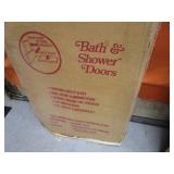 25" Glass Shower Door