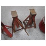Gas Cans & Jack Stands