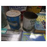 Vintage Oil Cans & Repair Manuals