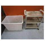 Shop Cart & Tub
