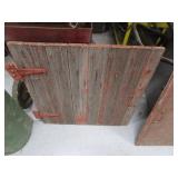Vintage Implement Panels & Barn Doors