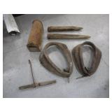 Vintage Hay Buck Teeth, Mailbox, Horse Collars, Hay Hook