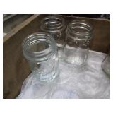 (18) Vintage Pint Jars