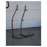 (2) Vintage Scythes