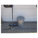 Roof Snow Shovel, Tree Pruning Saw, Garbage Can