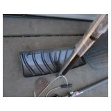 Roof Snow Shovel, Tree Pruning Saw, Garbage Can