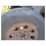 Spare Pickup Wheel 5 1/2" BC & 265/75R17 Tire