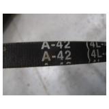 V Belts (see pics for sizes)