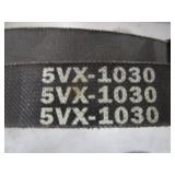 V Belts (see pics for sizes)