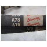 V Belts (see pics for sizes)