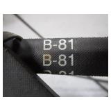 V Belts (see pics for sizes)