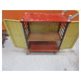 Rolling Shop Storage/Table 15"x30"x34"