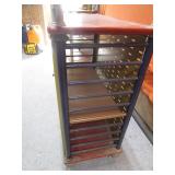 Rolling Shop Storage/Table 15"x30"x34"