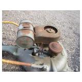 Vintage Lawn Mower & Industrial Electric Vacuum