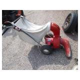 Vintage Lawn Mower & Industrial Electric Vacuum