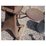 Vintage Oil Cans & Cream Separator Base