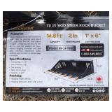 Landhonor 78" Rock Bucket (RB-14-78W)