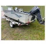 1996 Lowe Boat w/ Motor and Trailer