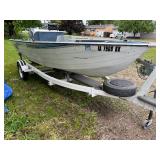 1996 Lowe Boat w/ Motor and Trailer