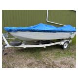 1996 Lowe Boat w/ Motor and Trailer