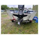 1996 Lowe Boat w/ Motor and Trailer