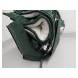 Queen Soft Corduroy Comforter Set - Forest Green