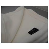 Cream Reversable Blanket