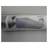 Queen 3 Piece Quilt Set Black/White/Gray