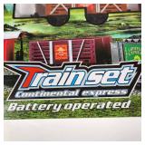 New Best Choice Products Train Set Continental Express Real Working Light Authentic Train Sounds Battery Operated