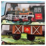 New Best Choice Products Train Set Continental Express Real Working Light Authentic Train Sounds Battery Operated