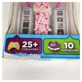 Playzoom Kids Smartwatch With Bonus Earbuds Pink 25+ Fun Games And 10 AudioBooks Ages 4+ NEW