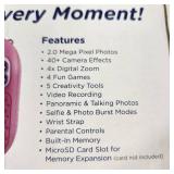 Vtech KidiZoom Camera Pix Plus 4X Digital Zoom Selfie Mode Many Great Features Pink NEW
