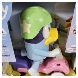 New Vtech Bluey Scooter Toy 2 Smart Sensors Follow Bluey