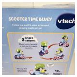 New Vtech Bluey Scooter Toy 2 Smart Sensors Follow Bluey