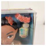 Disney Princess Moana Styling Head Includes Comb Barrettes Charms Hair Spirals Hair Pick Elastic Hair Bands New Some Damage To Package