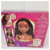 Disney Princess Moana Styling Head Includes Comb Barrettes Charms Hair Spirals Hair Pick Elastic Hair Bands New Some Damage To Package