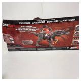 Jurassic World Spinosaurus Slice Attacking Lights Up Sound New Damaged Box