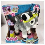 New FurReal Daisy The Yoga Goat 60+ Sounds And Reactions Toots Very Cute!!