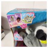 New FurReal Daisy The Yoga Goat 60+ Sounds And Reactions Toots Very Cute!!