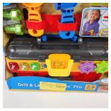 New Vtech Toy Drill And Learn Toolbox Pro Tool Belt Music And More