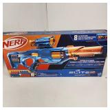 New Nerf Elite 2.0 Gun 8 Dart Rotating Drum Up To 90ft Detachable Barrel And Scope Great Fun!!
