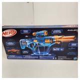 New Nerf Elite 2.0 Gun 8 Dart Rotating Drum Up To 90ft Detachable Barrel And Scope Great Fun!!