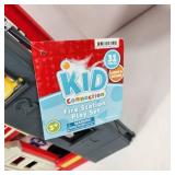 New Kid Connection Fire Station Play Set Lights And Sound 31 Pieces