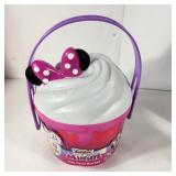 New Disney Junior Minnie Fab Food Bucket 25 Pieces Great Gift