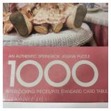 New 1000 Piece Authentic Springbok Jugsaw Puzzle The Dolls Tea Party