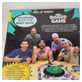 New DudePerfect The Board Game 2-5 Players Ages 4+ Featuring Wheel Of Consequences Collect Battle And Spin The Wheel