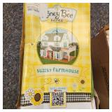 New Buzzby Farmhouse Honey Bee Acres Over 25 Pieces Damaged Package